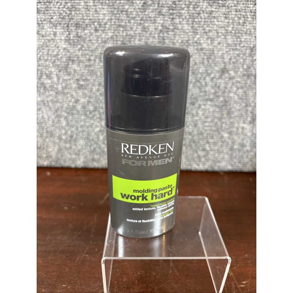 Redken for Men WORK‎ HARD POWER PASTE Recharge 3.4 oz